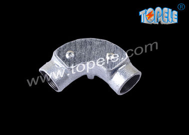 চ্যানেল পরিদর্শন কনুই 20mm / 25mm নমনীয় লোহা, বিএস বাঁক