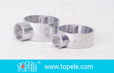 TOPELE 25MM গরম ডুবিয়ে গ্যালভানাইজড অ্যালুমিনিয়াম জংশন বক্স / BS4568 স্ট্যান্ডার্ড সহ ধাতব কন্ডাক্ট বক্স /