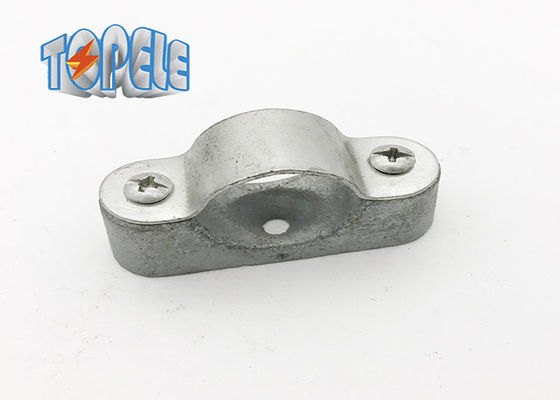 BS31 BS4568 কন্ডাক্ট স্টিল কন্ডাক্ট ফিটিংস দূরত্ব স্যাডল নমনীয় আয়রন বেস স্টিল শীর্ষ