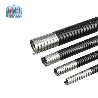 গ্যালভানাইজড স্টিল ইলেকট্রিক ক্যাবল Ip65 নমনীয় ধাতু কন্ডাক্ট পিভিসি লেপযুক্ত